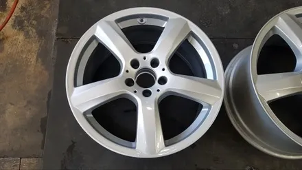 벤츠 cls350 순정휠복원 실버도색(수원휠도색/ 수원휠수리/ 수원휠복원) / 수원 탑동