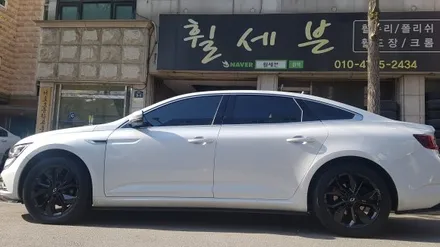 수원 경기 르노삼성 sm6 순정휠도색 블랙유광(수원휠도색/ 수원휠수리/ 수원휠복원) / 수원 탑동