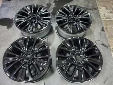 BMW X5 순정휠도색 블랙유광도색 수원휠수리 수원휠복원 수원휠도색 / 수원 탑동