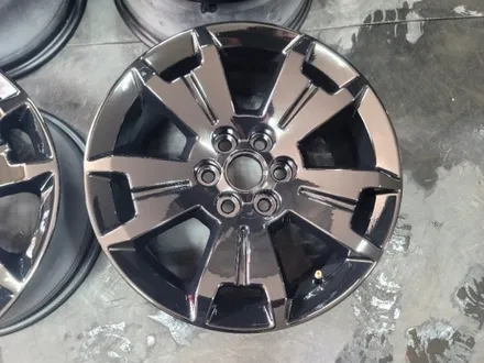 수원 휠도색  쉐보레 콜로라도 블랙휠 / 수원 탑동