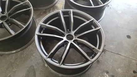 bmw g30 순정휠 색상변경 블랙무광 (수원휠도색)(수원휠수리)(수원휠복원)(수원휠도장)(안산휠수리)(안산휠도색)(안산휠복원)(안산휠도장)(휠세븐) / 수원 탑동