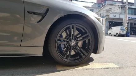 bmw m4 순정휠도색 블랙유광 (수원휠도색/ 수원휠수리/ 수원휠복원) / 수원 탑동