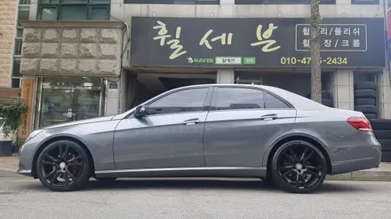벤츠 e220 순정휠도색 블랙무광도색(수원휠수리/ 수원휠복원/ 수원휠도색) / 수원 탑동