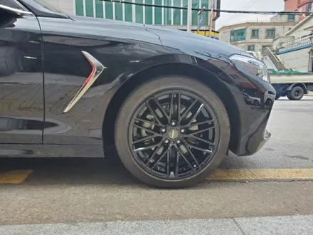 현대 제네시스 G70 순정휠도색 블랙유광도색 수원휠수리 수원휠복원 수원휠도색 / 수원 탑동