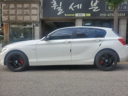 수원휠도색 수원휠수리 수원휠복원 BMW 118D 순정휠도색 블랙유광도색 / 수원 탑동