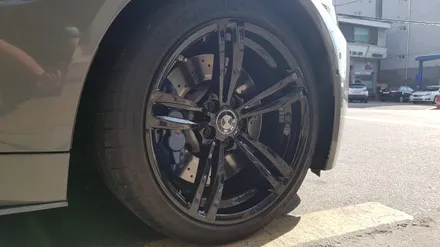 bmw m4 순정휠도색 블랙유광 (수원휠도색/ 수원휠수리/ 수원휠복원) / 수원 탑동