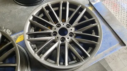 현대포터2 bmw 순정휠도색 건메탈 (수원휠도색 / 수원휠복원 / 수원휠수리 / 안산휠도색 / 안산휠수리 / 안산휠복원 / 수원휠세븐 / 휠세븐) / 수원 탑동