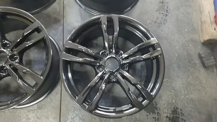 bmw 320d 순정휠도색 블랙유광(수원휠수리/ 수원휠도색/ 수원휠복원/ 안산휠수리/ 안산휠도색/ 안산휠복원/ 휠세븐) / 수원 탑동