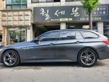 수원 휠도색 BMW 320D 순정휠 복원 수리 건메탈도색 / 수원 탑동