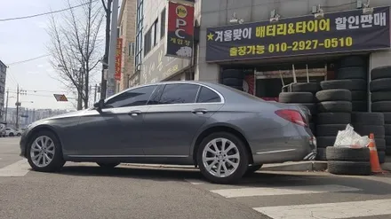 벤츠e220d 순정휠도색 (수원휠도색/ 수원휠수리/ 수원휠복원) / 수원 탑동