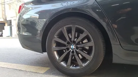 bmw 528i 순정휠도색 건메탈(수원휠복원/ 수원휠도색/ 수원휠수리) / 수원 탑동