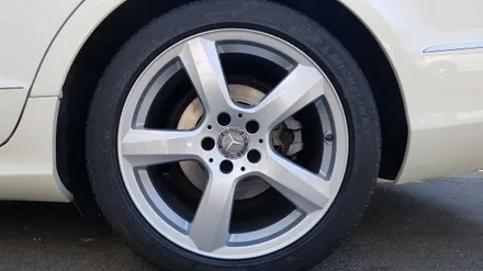 벤츠 cls350 순정휠복원 실버도색(수원휠도색/ 수원휠수리/ 수원휠복원) / 수원 탑동
