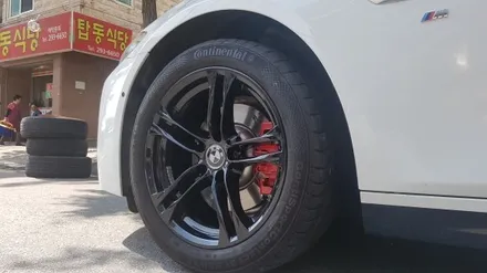 bmw 530d 순정휠도색 블랙유광도색(수원휠도색/ 수원휠수리/ 수원휠복원) / 수원 탑동