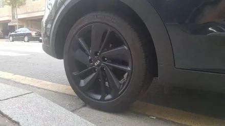 현대 니로 순정휠도색 블랙무광(수원휠도색/ 수원휠수리/ 수원휠복원) / 수원 탑동