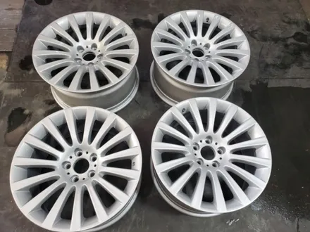 수원 BMW 750li 순정휠 복원 수리 실버도색 / 수원 탑동