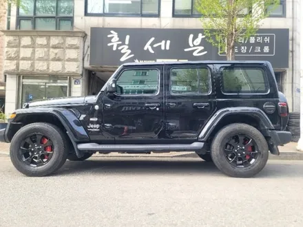 수원휠도색 수원휠복원 수원휠수리 지프 랭글러 순정휠 색상변경 블랙유광 작업! / 수원 탑동