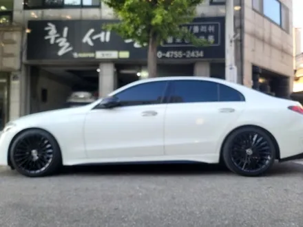 벤츠 c300 amg휠 블랙만들기 복원 수리 블랙유광도색 수원휠도색 / 수원 탑동