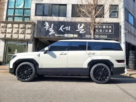 수원휠도색 싼타페 mx5 블랙휠 / 수원 탑동