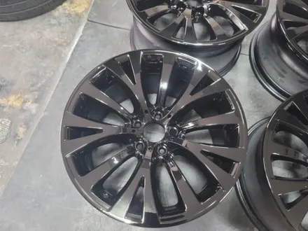 수원휠도색 bmw 5gt 블랙유광 / 수원 탑동