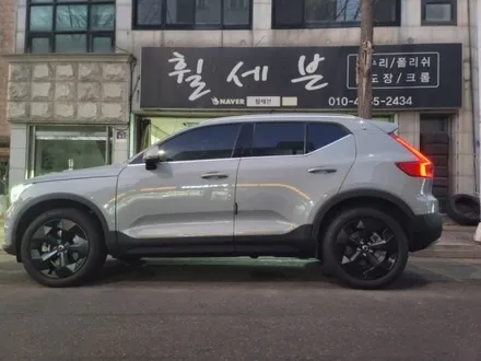 수원휠도색 볼보 xc40 블랙 작업 / 수원 탑동