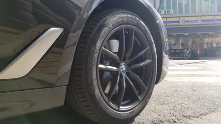 bmw g30 순정휠 색상변경 블랙무광 (수원휠도색)(수원휠수리)(수원휠복원)(수원휠도장)(안산휠수리)(안산휠도색)(안산휠복원)(안산휠도장)(휠세븐) / 수원 탑동