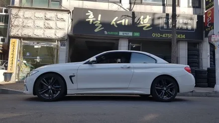 bmw428i 순정휠복원 고스트크롬도색 (수원휠수리, 수원휠도색, 수원휠복원, 다이아컷팅휠복원, 폴리싱, 안산휠도색, 안산휠복원, 안산휠수리, 휠수리전문점 휠세븐) / 수원 탑동