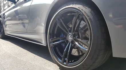 bmw m4 순정휠도색 블랙유광 (수원휠도색/ 수원휠수리/ 수원휠복원) / 수원 탑동