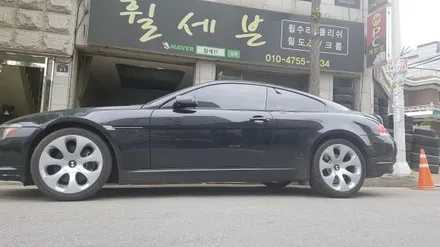 bmw650i 순정휠수리 실버도색(수원휠복원/ 수원휠도색/ 수원휠수리) / 수원 탑동