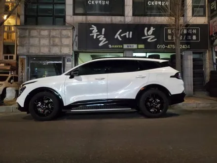 기아 스포티지nq5 순정휠도색 블랙유광도색 수원휠수리 수원휠복원 수원휠도색 / 수원 탑동