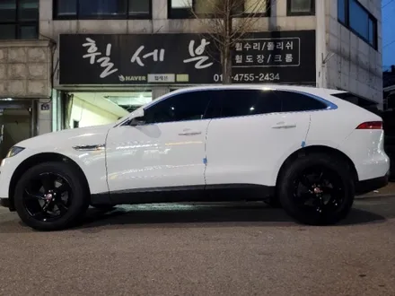 수원 휠도색 재규어 f페이스, 복원,수리 색상변경 블랙유광도색..작업 / 수원 탑동