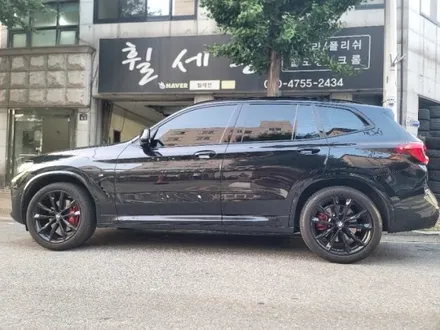 수원 bmw x3 20인치 블랙휠 복원 수리 블랙유광도색 / 수원 탑동