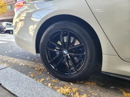 bmw 530i 순정휠 블랙휠만들기 복원 수리 블랙유광도색 수원휠도색 / 수원 탑동