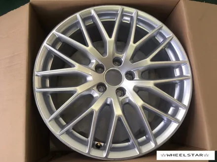 [부산휠복원] [부산휠수리]아우디A6 순정휠 실버 휠복원 휠수리 휠도색비용_wheelstar / 부산 사상 학장동