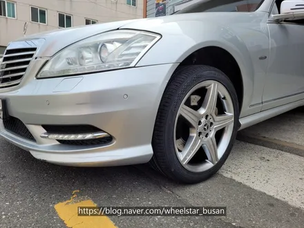 [[부산 휠수리][부산 휠도색]]벤츠 S350 19인치 순정휠 세라믹 메탈 시공 휠복원 휠수리휠도색비용 _wheelstar / 부산 사상 학장동