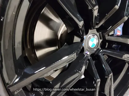 [[부산 휠도색][부산 휠수리]]BMW Z4 19인치 블랙유광시공 휠복원 휠수리 휠도색비용_wheelstar / 부산 사상 학장동