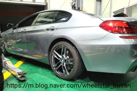 [[부산 휠수리][부산 휠도색]]BMW  640d 20인치 고스트크롬시공 휠복원 휠수리휠도색비용 _wheelstar / 부산 사상 학장동