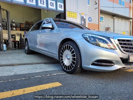[[부산 휠수리][부산 휠도색]]벤츠S500마이바흐 W222 20인치 마이바흐휠 교환 시공 휠복원 휠수리휠도색비용 _wheelstar / 부산 사상 학장동