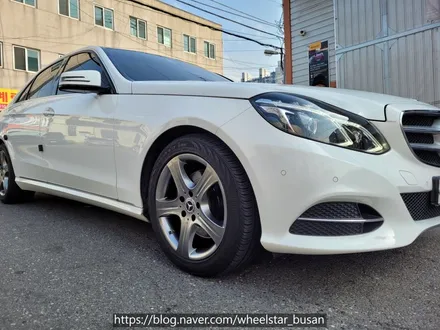 [[부산 휠수리][부산 휠도색]]벤츠 E220d W212 17인치 순정휠 고스트실버 시공 휠복원 휠수리휠도색비용 _wheelstar / 부산 사상 학장동