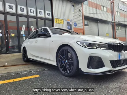 [[부산 휠복원][부산 휠수리]]BMW 340i G20 792M 19인치 순정휠 블랙유광시공 부산휠복원 부산휠수리 부산휠도색비용 _wheelstar / 부산 사상 학장동