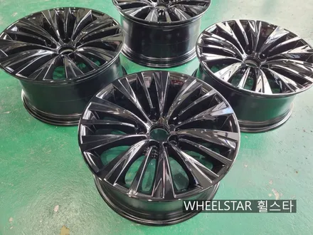 [[부산 휠도색][부산 휠복원]]BMW F07 5GT 19인치 순정휠 블랙하이그로시 시공 휠복원 휠수리 휠도색비용_wheelstar / 부산 사상 학장동