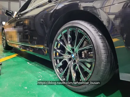 [티탄크롬][부산 휠복원][부산 휠도색]bmw 730d 817M 순정휠 20인치 티탄크롬시공[부산휠도색 부산휠복원 부산휠수리비용]_wheelstar / 부산 사상 학장동