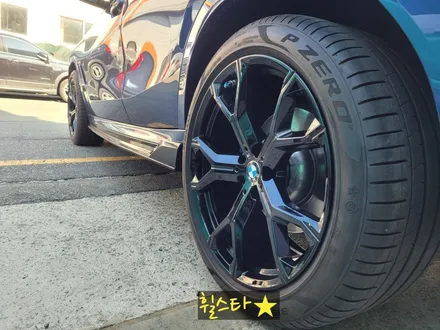 [블랙하이그로시][부산 휠복원][부산 휠수리]BMW X6 G06 21인치 741M 블랙하이그로시 시공[부산휠수리 부산휠복원 부산휠도색비용]_wheelstar / 부산 사상 학장동