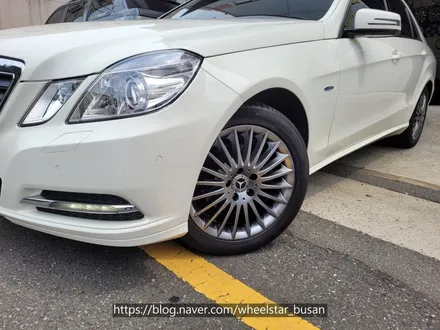[[부산 휠복원][부산 휠도색]]벤츠E200 W212 17인치 순정휠 고스트크롬 시공 휠복원 휠수리휠도색비용 _wheelstar / 부산 사상 학장동