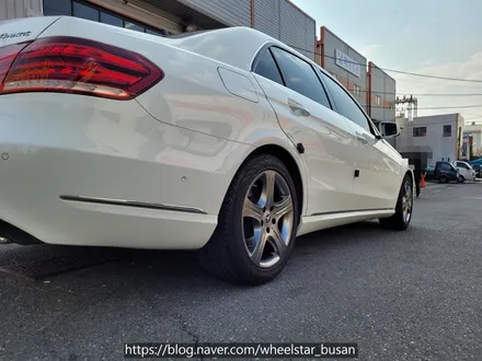 [[부산 휠수리][부산 휠도색]]벤츠 E220d W212 17인치 순정휠 고스트실버 시공 휠복원 휠수리휠도색비용 _wheelstar / 부산 사상 학장동
