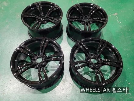 [[부산 휠복원][부산 휠도색]]BMW F10 M5 20인치순정휠 블랙유광 부산휠복원 부산휠수리 부산휠도색비용 _wheelstar / 부산 사상 학장동