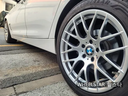 [[부산 휠도색][부산 휠복원]]BMW F34 3GT 18인치 순정휠 하이퍼블랙시공 휠복원 휠수리 휠도색비용_wheelstar / 부산 사상 학장동