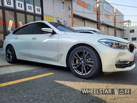 [[부산 휠도색][부산 휠복원]]BMW G32 6GT 647M 19인치 순정휠 고스트실버시공 휠복원 휠수리 휠도색비용_wheelstar / 부산 사상 학장동