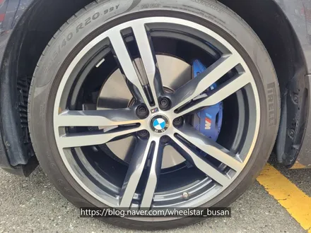 [다이아몬드컷팅][부산 휠복원][부산 휠도색]BMW 6GT 630i 순정휠 648M 20인치 다이아몬드컷팅 시공[부산휠수리 부산휠복원 부산휠도색비용]_wheelstar / 부산 사상 학장동