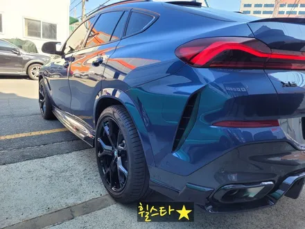 [블랙하이그로시][부산 휠복원][부산 휠수리]BMW X6 G06 21인치 741M 블랙하이그로시 시공[부산휠수리 부산휠복원 부산휠도색비용]_wheelstar / 부산 사상 학장동