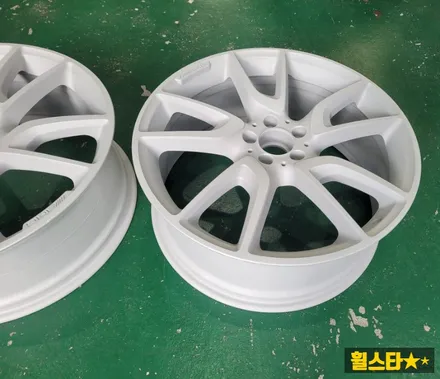 부산 휠복원 전문 휠스타 | 벤츠GLC 43AMG 21인치 블랙 다이아몬드 컷팅 시공후기 / 부산 사상 학장동